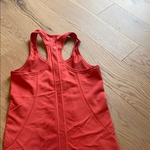 Lululemon swiftly racerback tank red
